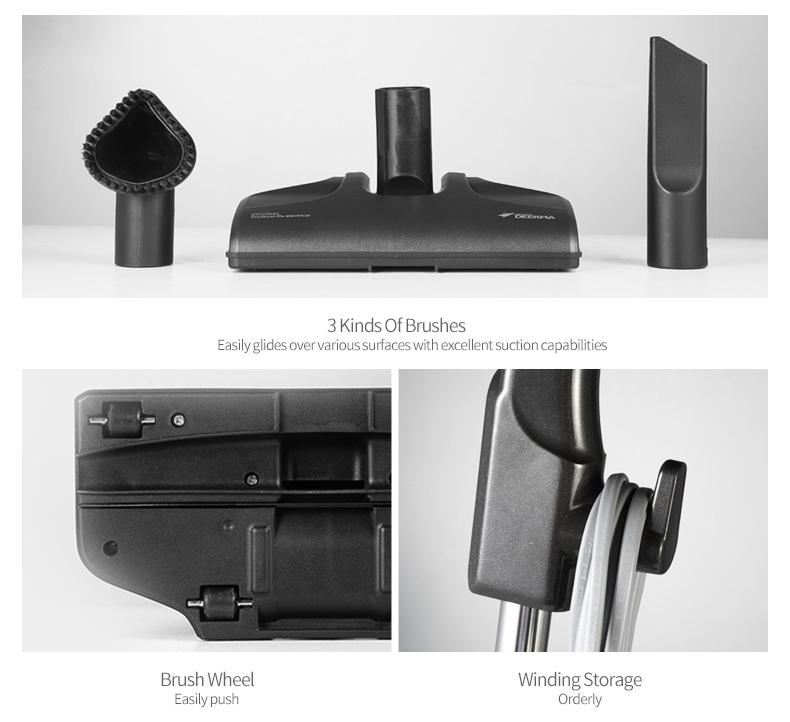 Deerma Portable Handheld Vacuum Cleaner DX115c Strong Suction Low Noise